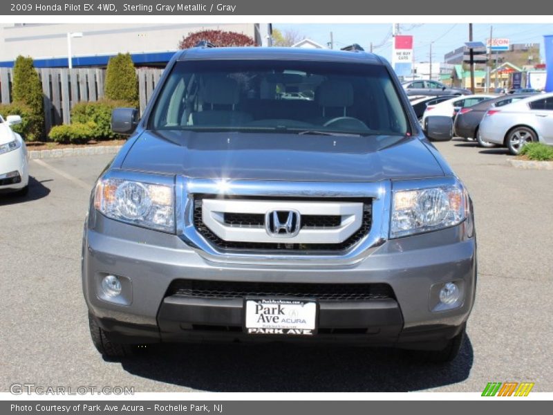 Sterling Gray Metallic / Gray 2009 Honda Pilot EX 4WD