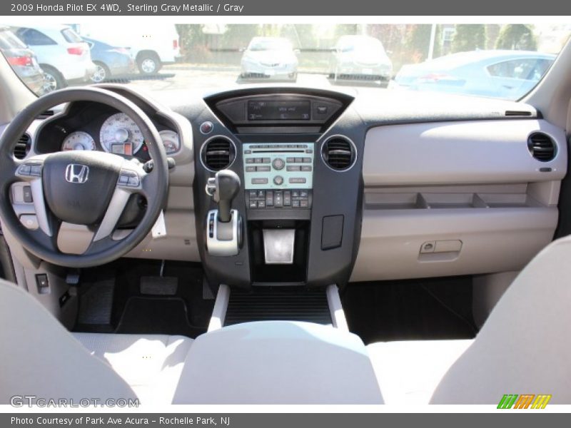 Sterling Gray Metallic / Gray 2009 Honda Pilot EX 4WD