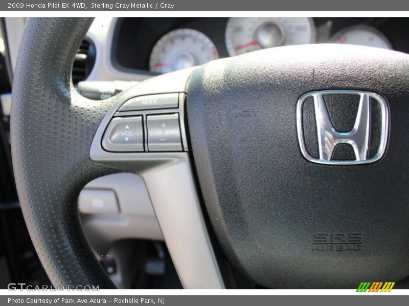 Sterling Gray Metallic / Gray 2009 Honda Pilot EX 4WD