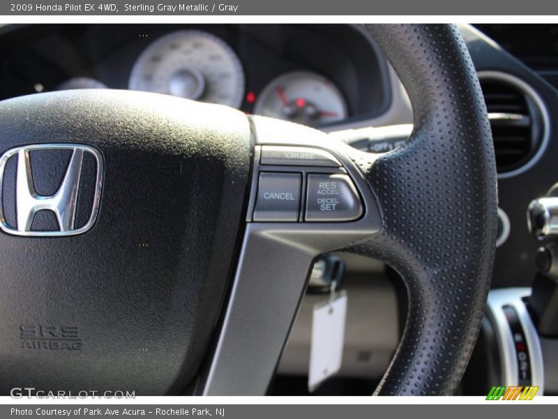 Sterling Gray Metallic / Gray 2009 Honda Pilot EX 4WD