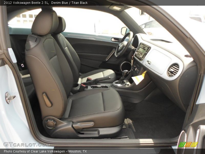 Denim Blue / Titan Black 2012 Volkswagen Beetle 2.5L
