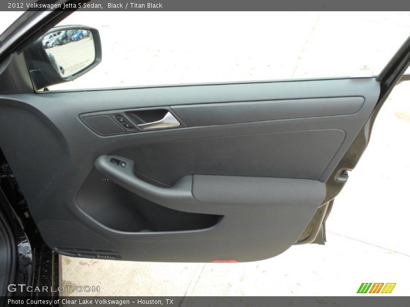 Black / Titan Black 2012 Volkswagen Jetta S Sedan