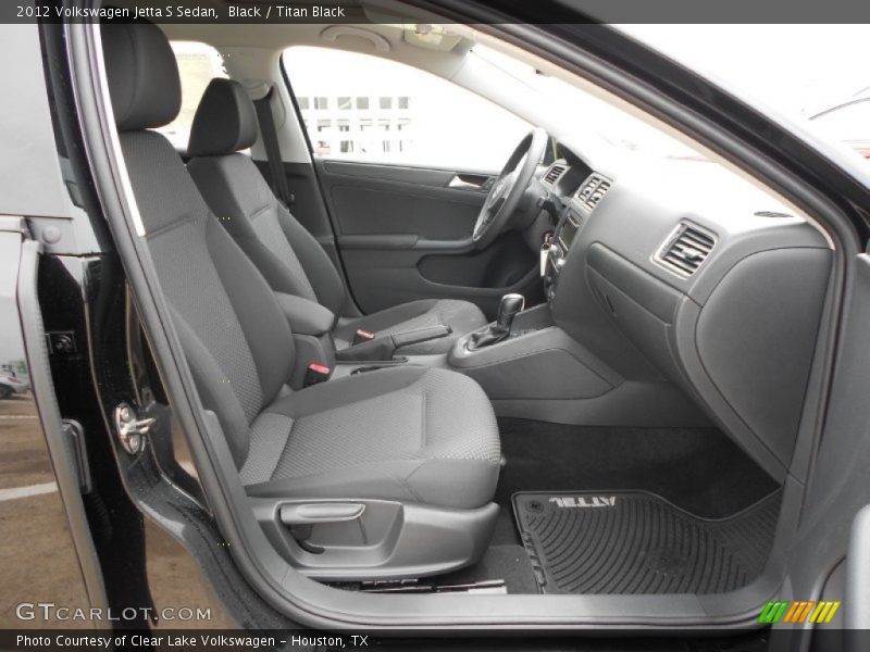 Black / Titan Black 2012 Volkswagen Jetta S Sedan