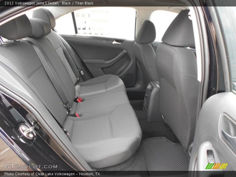 Black / Titan Black 2012 Volkswagen Jetta S Sedan