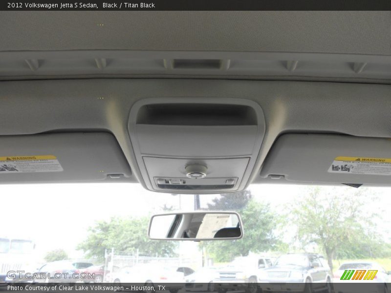 Black / Titan Black 2012 Volkswagen Jetta S Sedan