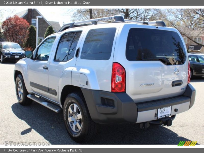 Silver Lightning Metallic / Gray 2010 Nissan Xterra S 4x4