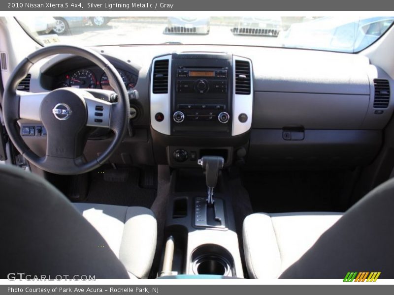 Silver Lightning Metallic / Gray 2010 Nissan Xterra S 4x4
