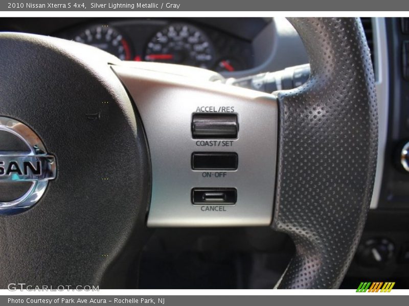 Silver Lightning Metallic / Gray 2010 Nissan Xterra S 4x4