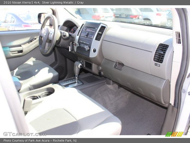 Silver Lightning Metallic / Gray 2010 Nissan Xterra S 4x4