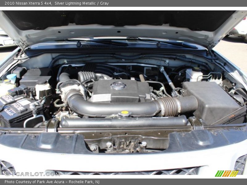 Silver Lightning Metallic / Gray 2010 Nissan Xterra S 4x4