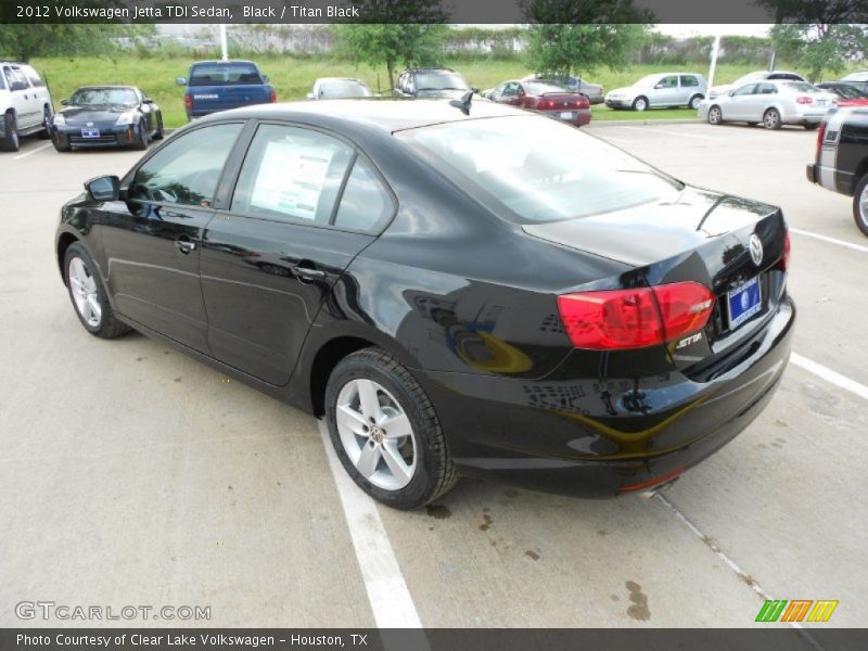 Black / Titan Black 2012 Volkswagen Jetta TDI Sedan