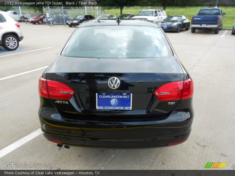Black / Titan Black 2012 Volkswagen Jetta TDI Sedan