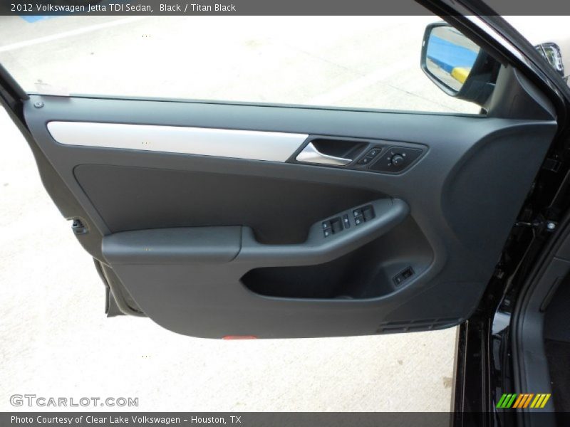 Black / Titan Black 2012 Volkswagen Jetta TDI Sedan