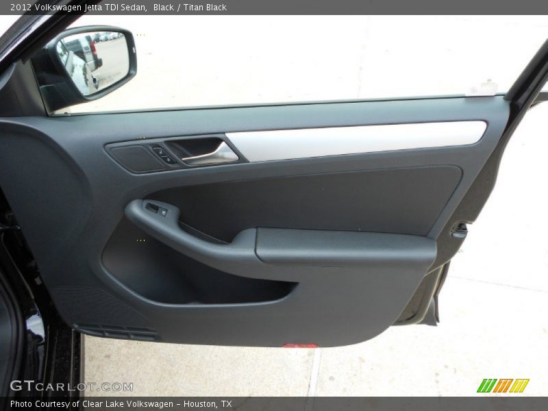 Black / Titan Black 2012 Volkswagen Jetta TDI Sedan