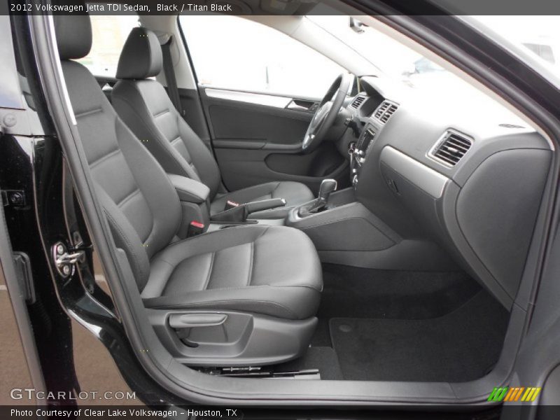 Black / Titan Black 2012 Volkswagen Jetta TDI Sedan