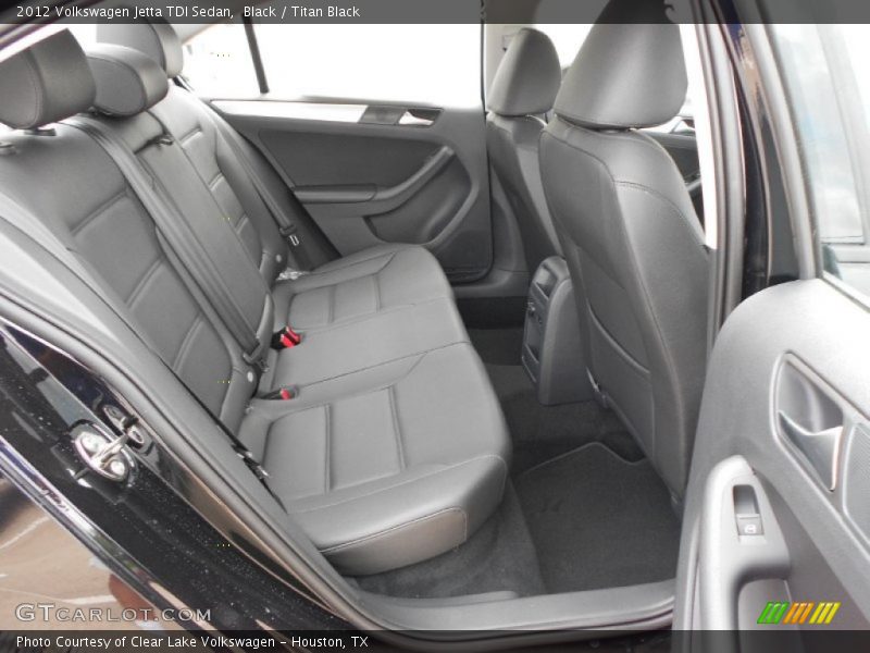 Black / Titan Black 2012 Volkswagen Jetta TDI Sedan