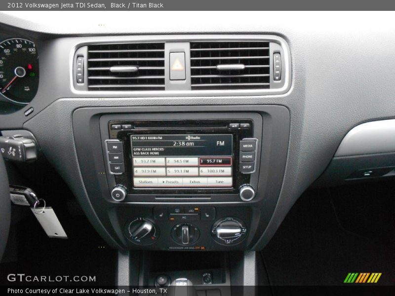 Black / Titan Black 2012 Volkswagen Jetta TDI Sedan