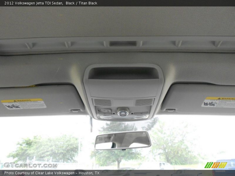 Black / Titan Black 2012 Volkswagen Jetta TDI Sedan
