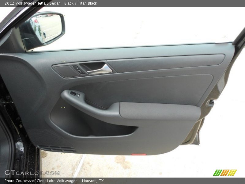 Black / Titan Black 2012 Volkswagen Jetta S Sedan
