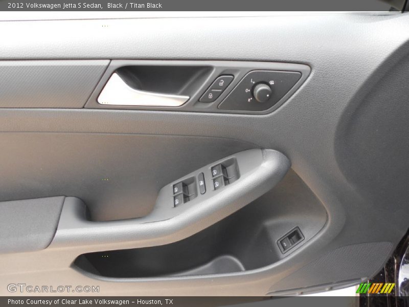 Black / Titan Black 2012 Volkswagen Jetta S Sedan
