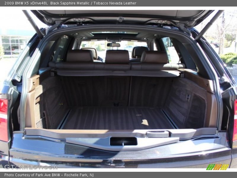 Black Sapphire Metallic / Tobacco Nevada Leather 2009 BMW X5 xDrive48i