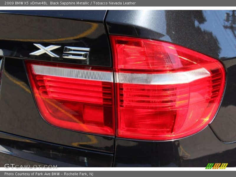 Black Sapphire Metallic / Tobacco Nevada Leather 2009 BMW X5 xDrive48i