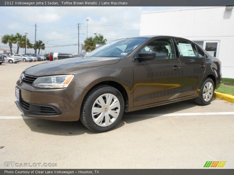 Toffee Brown Metallic / Latte Macchiato 2012 Volkswagen Jetta S Sedan