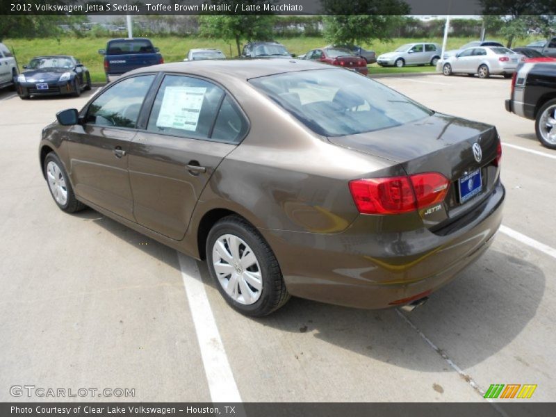 Toffee Brown Metallic / Latte Macchiato 2012 Volkswagen Jetta S Sedan