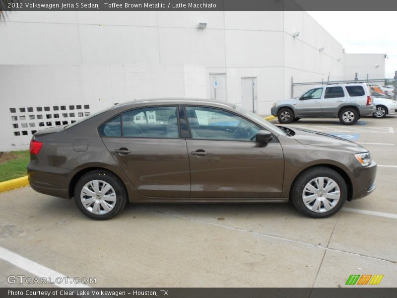 Toffee Brown Metallic / Latte Macchiato 2012 Volkswagen Jetta S Sedan