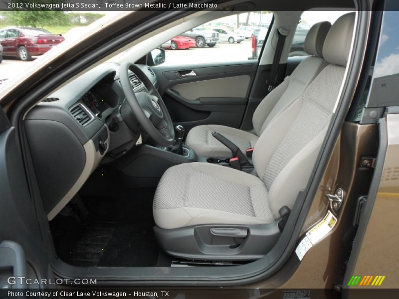 Toffee Brown Metallic / Latte Macchiato 2012 Volkswagen Jetta S Sedan