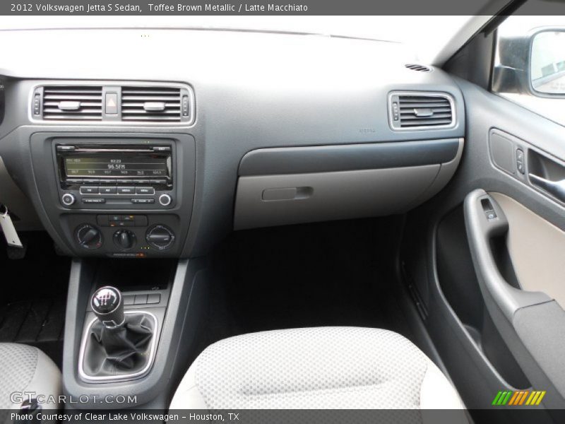 Toffee Brown Metallic / Latte Macchiato 2012 Volkswagen Jetta S Sedan