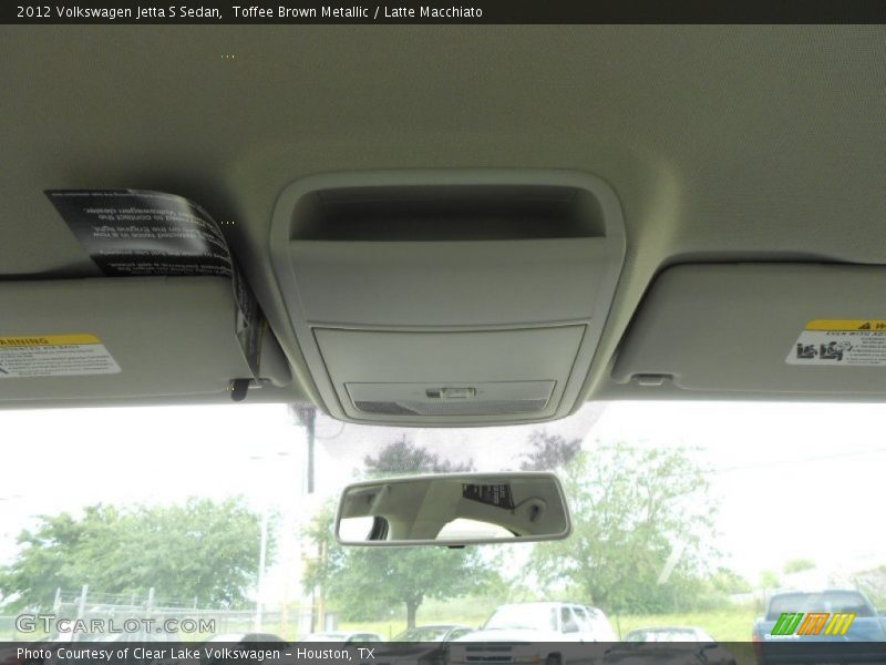 Toffee Brown Metallic / Latte Macchiato 2012 Volkswagen Jetta S Sedan