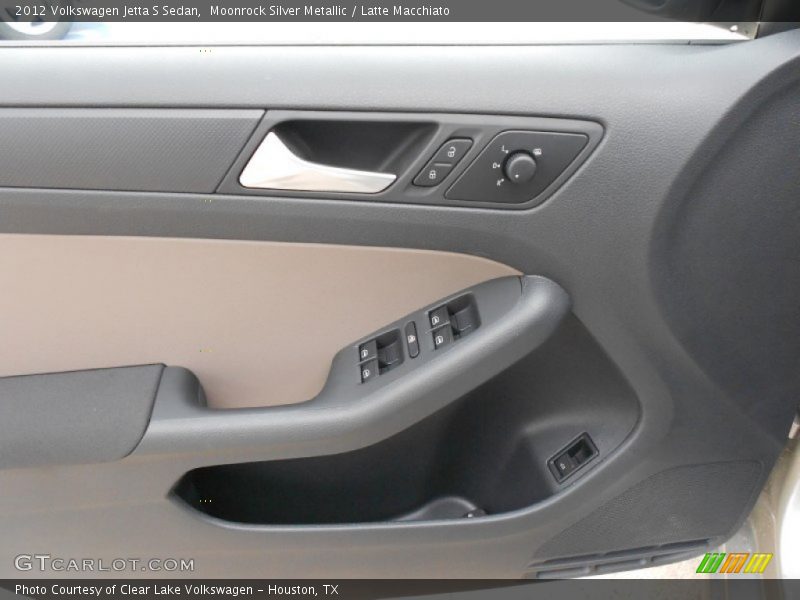 Moonrock Silver Metallic / Latte Macchiato 2012 Volkswagen Jetta S Sedan