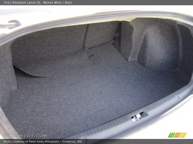 Wicked White / Black 2012 Mitsubishi Lancer ES