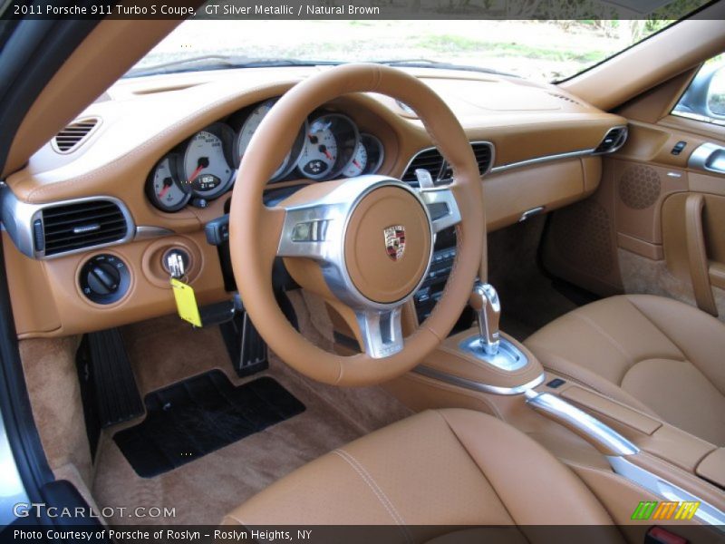 Natural Brown Interior - 2011 911 Turbo S Coupe 