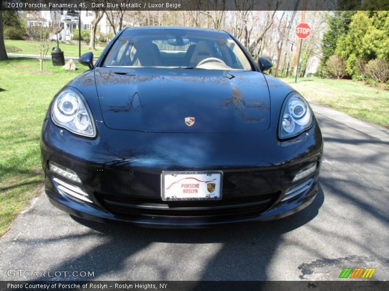 Dark Blue Metallic / Luxor Beige 2010 Porsche Panamera 4S