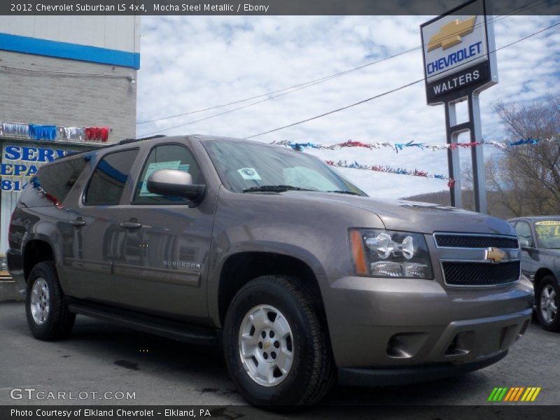 Mocha Steel Metallic / Ebony 2012 Chevrolet Suburban LS 4x4