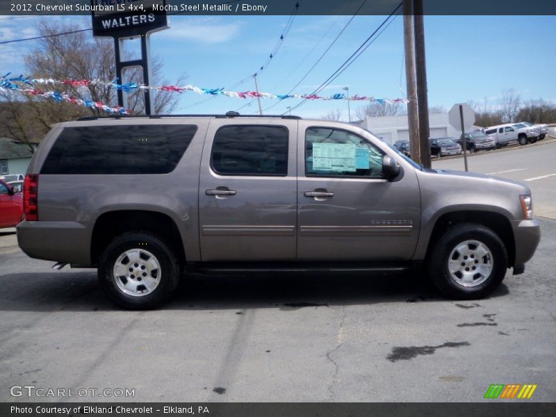 Mocha Steel Metallic / Ebony 2012 Chevrolet Suburban LS 4x4