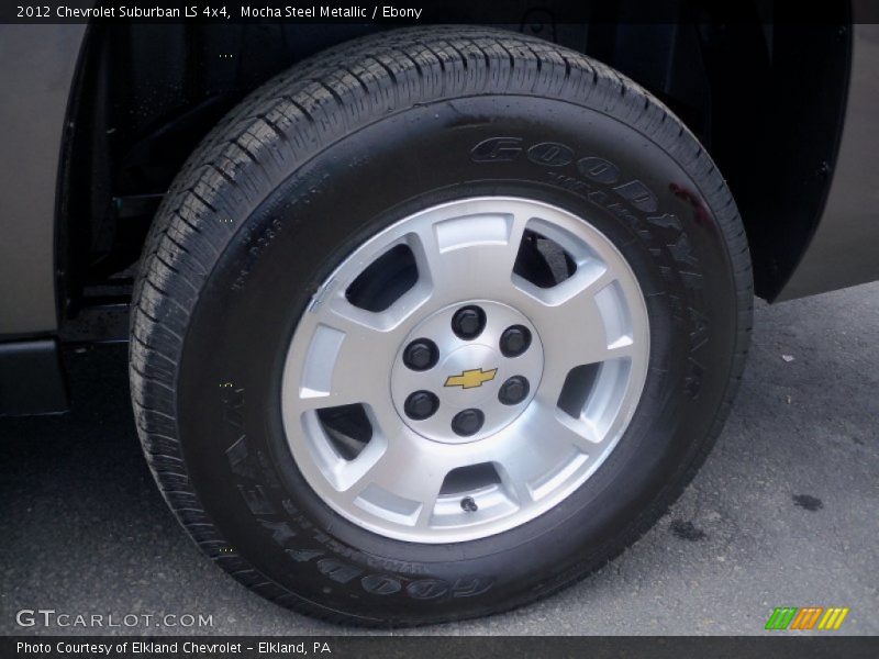 Mocha Steel Metallic / Ebony 2012 Chevrolet Suburban LS 4x4