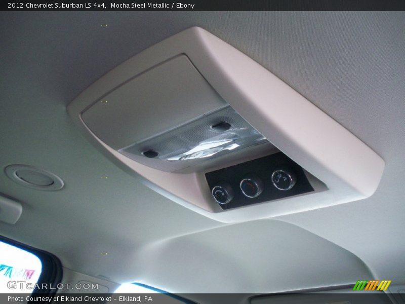 Mocha Steel Metallic / Ebony 2012 Chevrolet Suburban LS 4x4