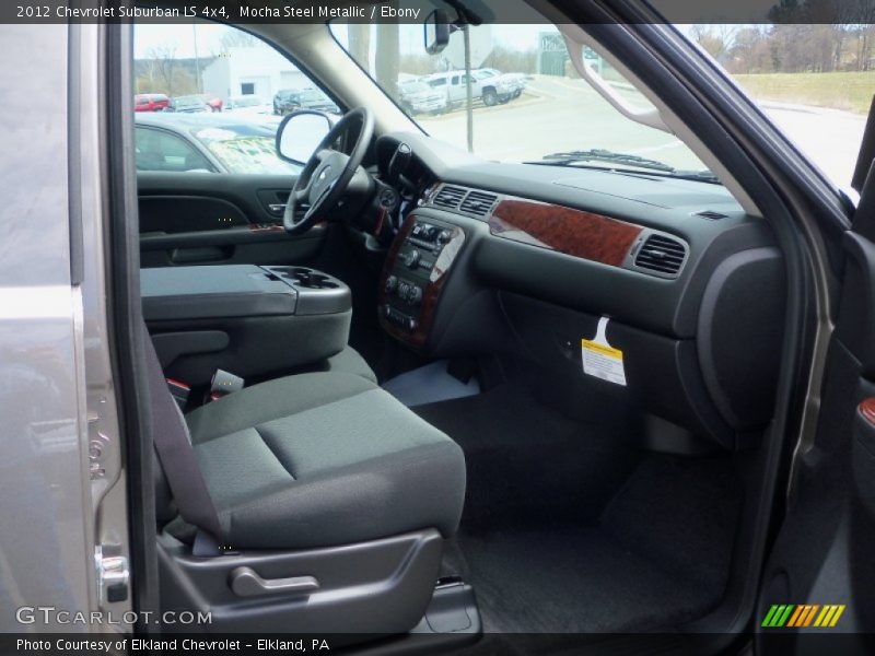 Mocha Steel Metallic / Ebony 2012 Chevrolet Suburban LS 4x4
