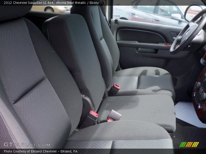 Mocha Steel Metallic / Ebony 2012 Chevrolet Suburban LS 4x4