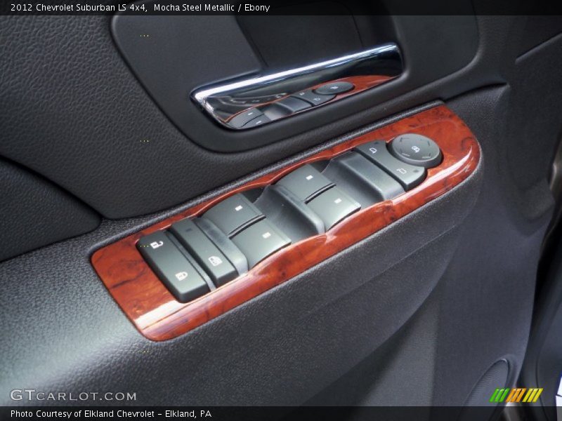 Mocha Steel Metallic / Ebony 2012 Chevrolet Suburban LS 4x4