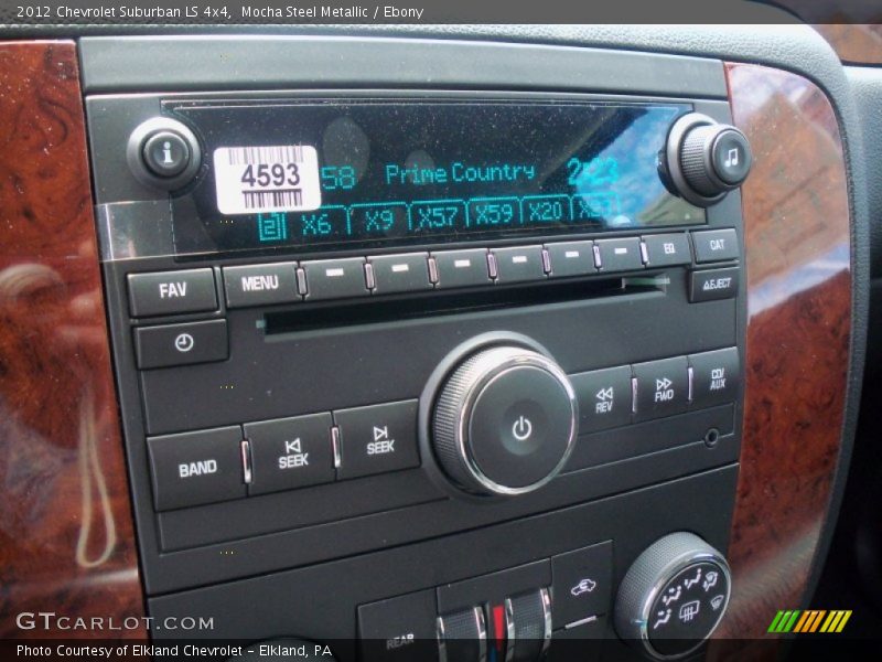 Mocha Steel Metallic / Ebony 2012 Chevrolet Suburban LS 4x4
