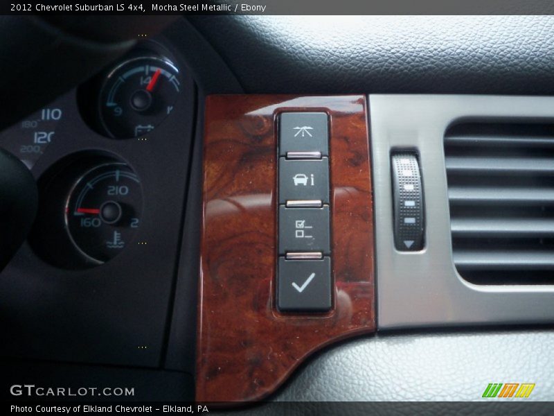 Mocha Steel Metallic / Ebony 2012 Chevrolet Suburban LS 4x4