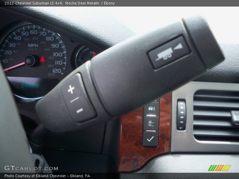 Mocha Steel Metallic / Ebony 2012 Chevrolet Suburban LS 4x4