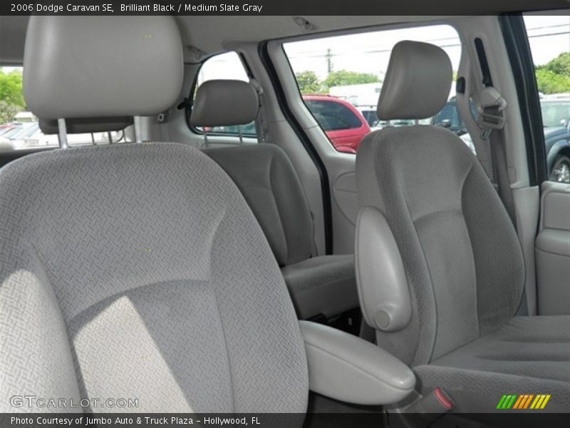 Brilliant Black / Medium Slate Gray 2006 Dodge Caravan SE