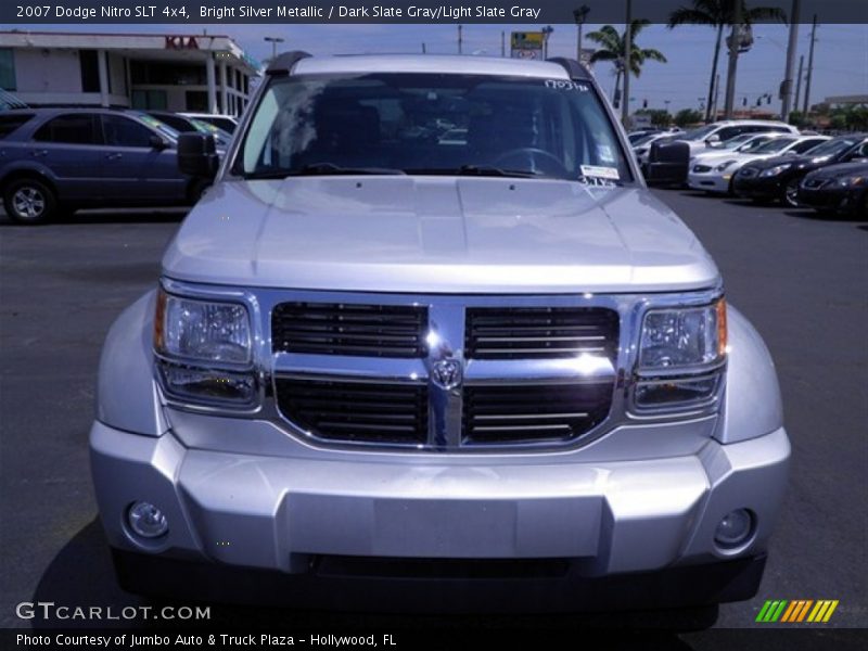 Bright Silver Metallic / Dark Slate Gray/Light Slate Gray 2007 Dodge Nitro SLT 4x4