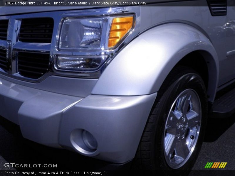 Bright Silver Metallic / Dark Slate Gray/Light Slate Gray 2007 Dodge Nitro SLT 4x4