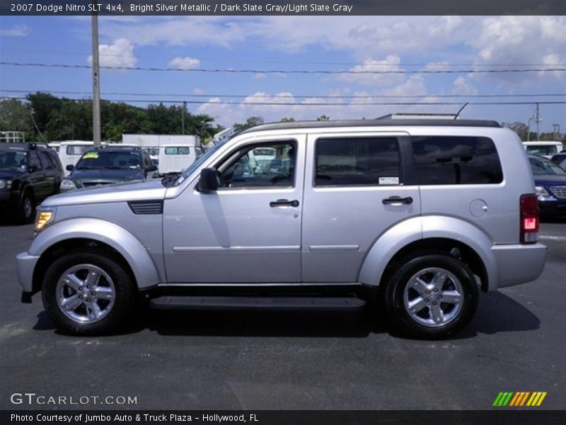 Bright Silver Metallic / Dark Slate Gray/Light Slate Gray 2007 Dodge Nitro SLT 4x4